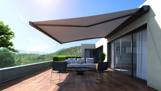  Installation de store banne anti-UV sur terrasse 